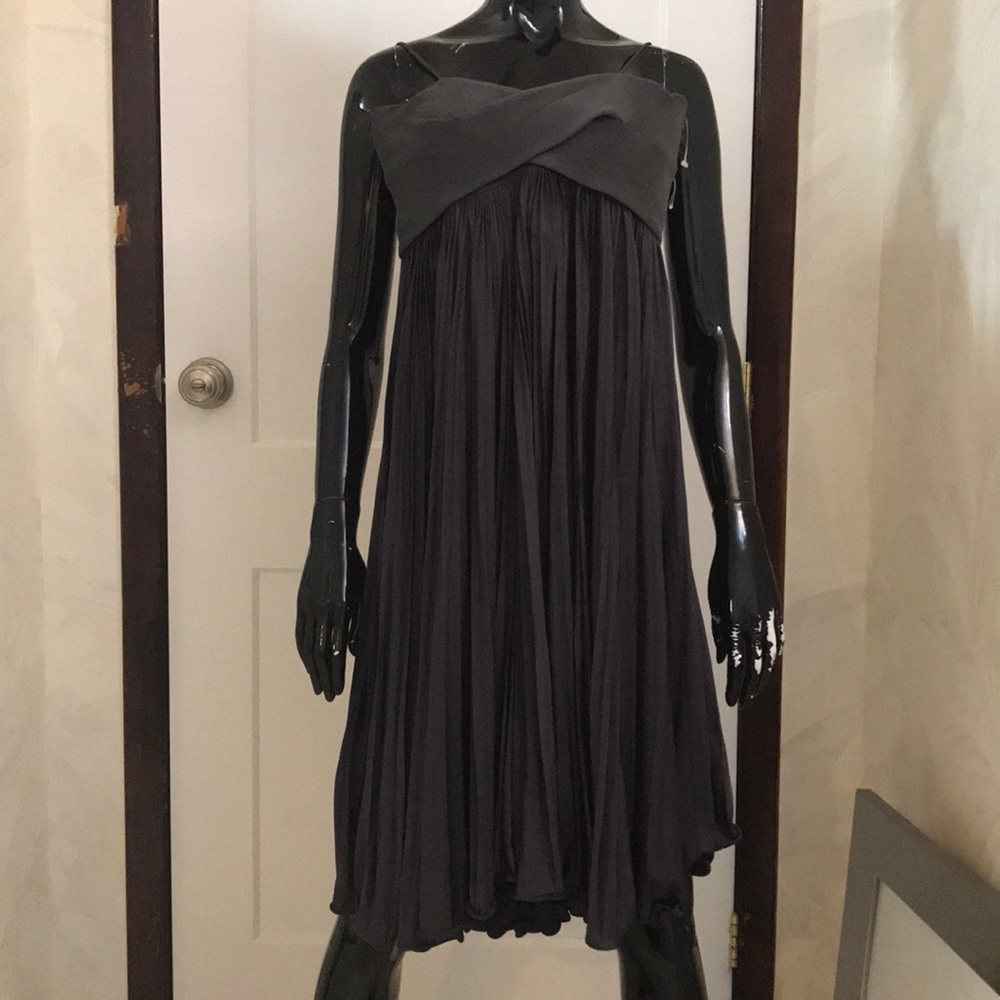 Giorgio Armani | Formal Women’s Silk Dress - Slate Gray